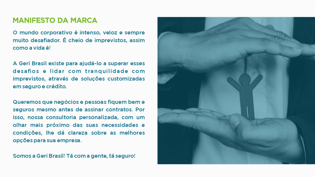 Manifesto de Marca Geri Brasil