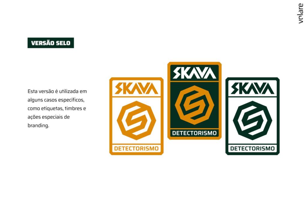 Logos Versão Selo Skava